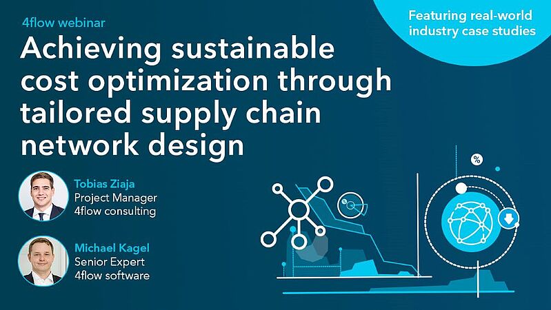 Achieving sustainable cost optimization through tailored supply chain network design