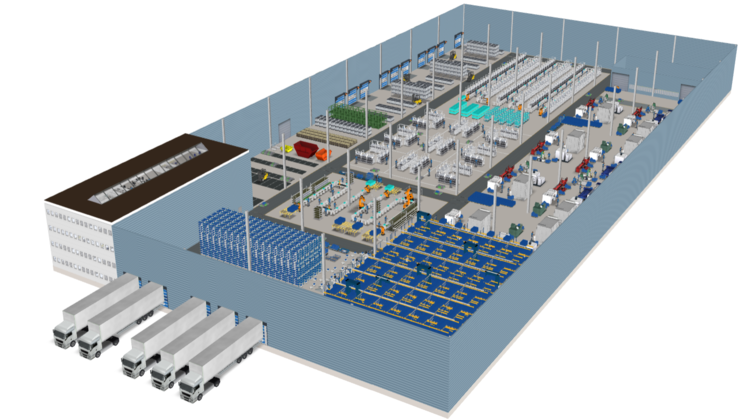 Holistic planning approach for layout and traffic concepts